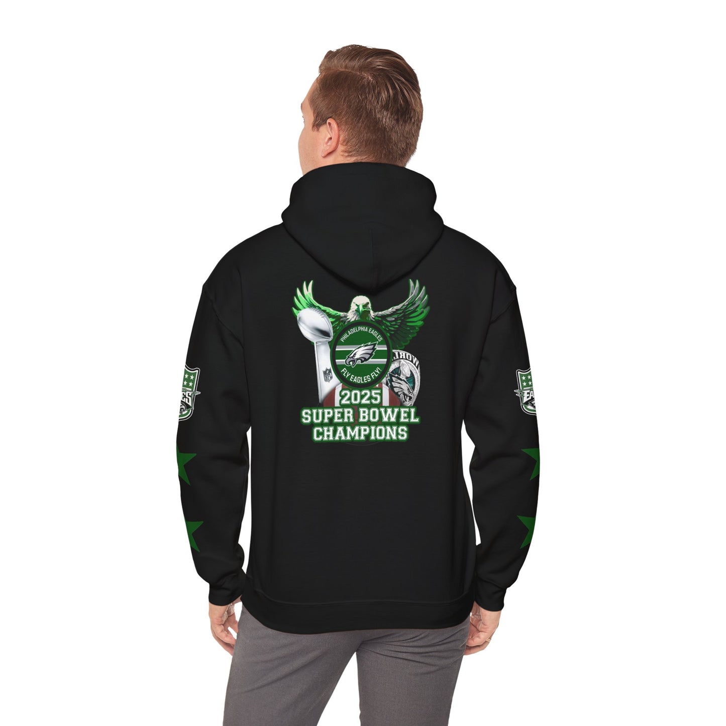 Philadelphia Eagles Hoodie - Fly Eagles Fly Design