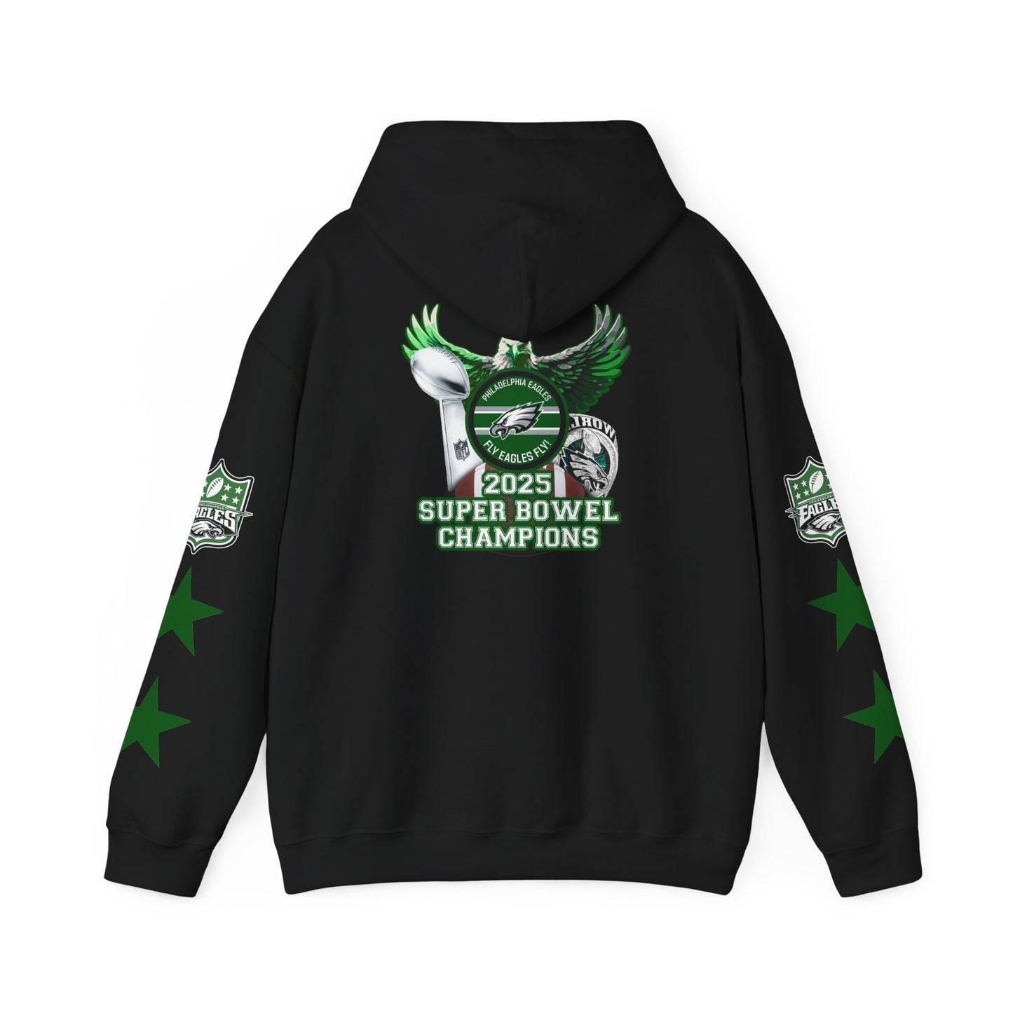 Philadelphia Eagles Hoodie - Fly Eagles Fly Design