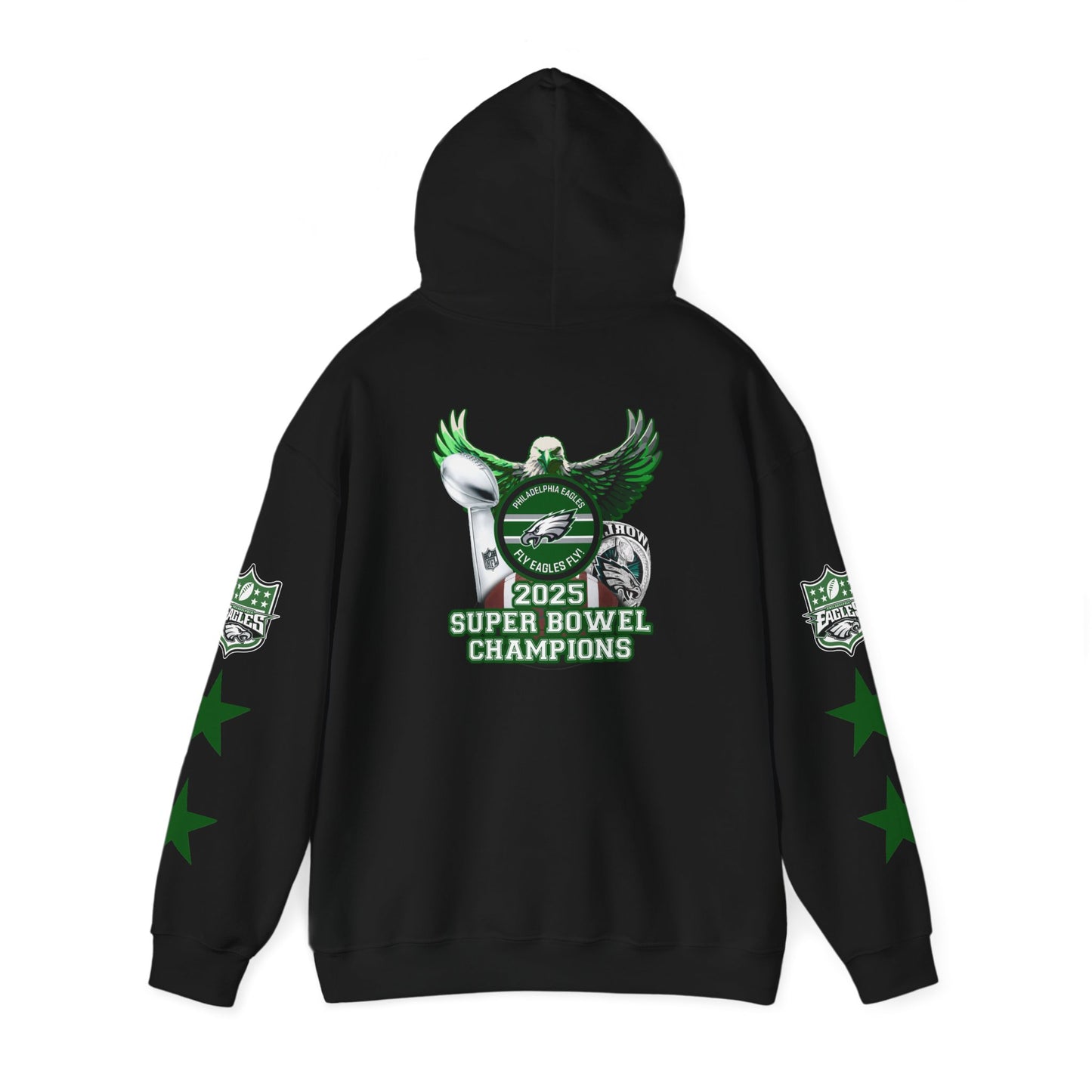 Philadelphia Eagles Hoodie - Fly Eagles Fly Design