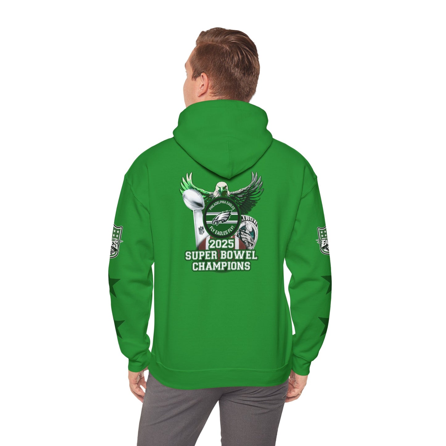 Philadelphia Eagles Hoodie - Fly Eagles Fly Design